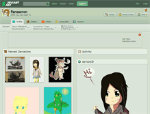 Tablet Screenshot of panzaeron.deviantart.com