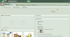 Desktop Screenshot of masasa-033.deviantart.com