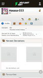 Mobile Screenshot of masasa-033.deviantart.com