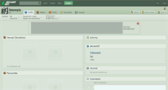 Desktop Screenshot of fatsonplz.deviantart.com