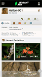 Mobile Screenshot of mellon-001.deviantart.com