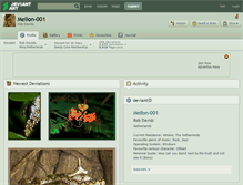 Tablet Screenshot of mellon-001.deviantart.com