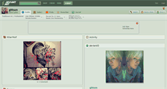 Desktop Screenshot of gittson.deviantart.com