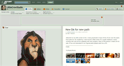 Desktop Screenshot of littlecrowstudio.deviantart.com