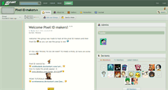 Desktop Screenshot of pixel-id-makers.deviantart.com