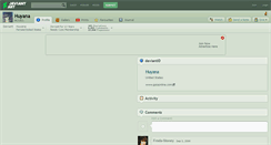 Desktop Screenshot of huyana.deviantart.com