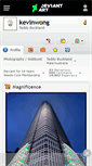 Mobile Screenshot of kevinwong.deviantart.com