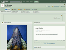 Tablet Screenshot of kevinwong.deviantart.com
