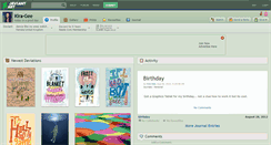 Desktop Screenshot of kira-gee.deviantart.com