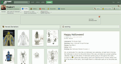 Desktop Screenshot of freaknr1.deviantart.com