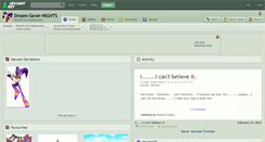 Desktop Screenshot of dream-saver-nights.deviantart.com