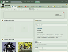 Tablet Screenshot of ihinata.deviantart.com