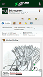 Mobile Screenshot of bishounen.deviantart.com