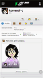Mobile Screenshot of koryandr-c.deviantart.com