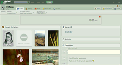 Desktop Screenshot of inkfeder.deviantart.com