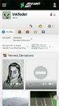 Mobile Screenshot of inkfeder.deviantart.com