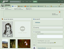Tablet Screenshot of inkfeder.deviantart.com