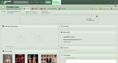 Desktop Screenshot of monster-cave.deviantart.com