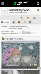 Mobile Screenshot of dokidokidynamo.deviantart.com