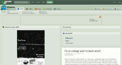 Desktop Screenshot of kiloanna.deviantart.com