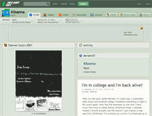 Tablet Screenshot of kiloanna.deviantart.com
