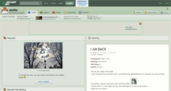 Desktop Screenshot of dodite.deviantart.com