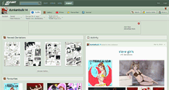 Desktop Screenshot of dunkanbulk14.deviantart.com