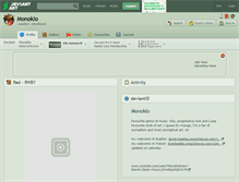 Tablet Screenshot of monoklo.deviantart.com