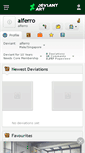 Mobile Screenshot of alferro.deviantart.com