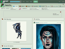 Tablet Screenshot of happyksu.deviantart.com