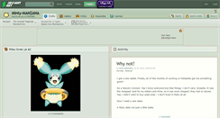 Desktop Screenshot of minty-manzana.deviantart.com