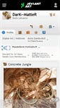 Mobile Screenshot of dark--matter.deviantart.com