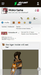 Mobile Screenshot of nioko-sama.deviantart.com