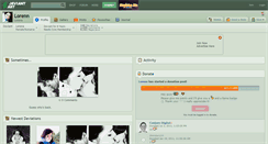 Desktop Screenshot of lorenn.deviantart.com
