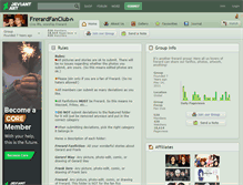 Tablet Screenshot of frerardfanclub.deviantart.com