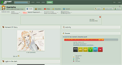 Desktop Screenshot of ksaniasha.deviantart.com