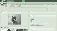 Desktop Screenshot of lecircus.deviantart.com