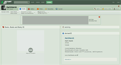 Desktop Screenshot of markmarek.deviantart.com