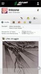 Mobile Screenshot of linkzone.deviantart.com