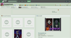 Desktop Screenshot of dreampaintloon.deviantart.com