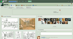 Desktop Screenshot of gapmad.deviantart.com