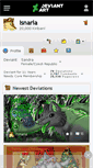 Mobile Screenshot of isnaria.deviantart.com