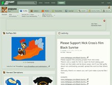 Tablet Screenshot of popyea.deviantart.com