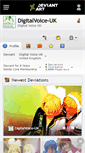 Mobile Screenshot of digitalvoice-uk.deviantart.com