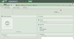 Desktop Screenshot of dcci.deviantart.com