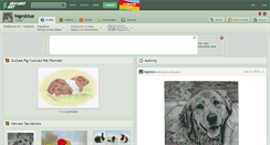 Desktop Screenshot of higesblue.deviantart.com