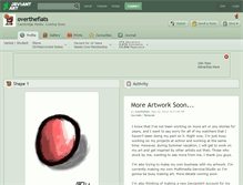 Tablet Screenshot of overtheflats.deviantart.com