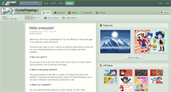 Desktop Screenshot of crystalshipping.deviantart.com