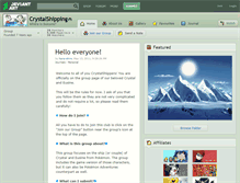 Tablet Screenshot of crystalshipping.deviantart.com