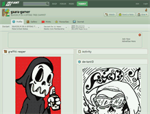 Tablet Screenshot of gaara-gamer.deviantart.com